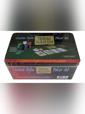 NWT Texas Hold'em Poker Set